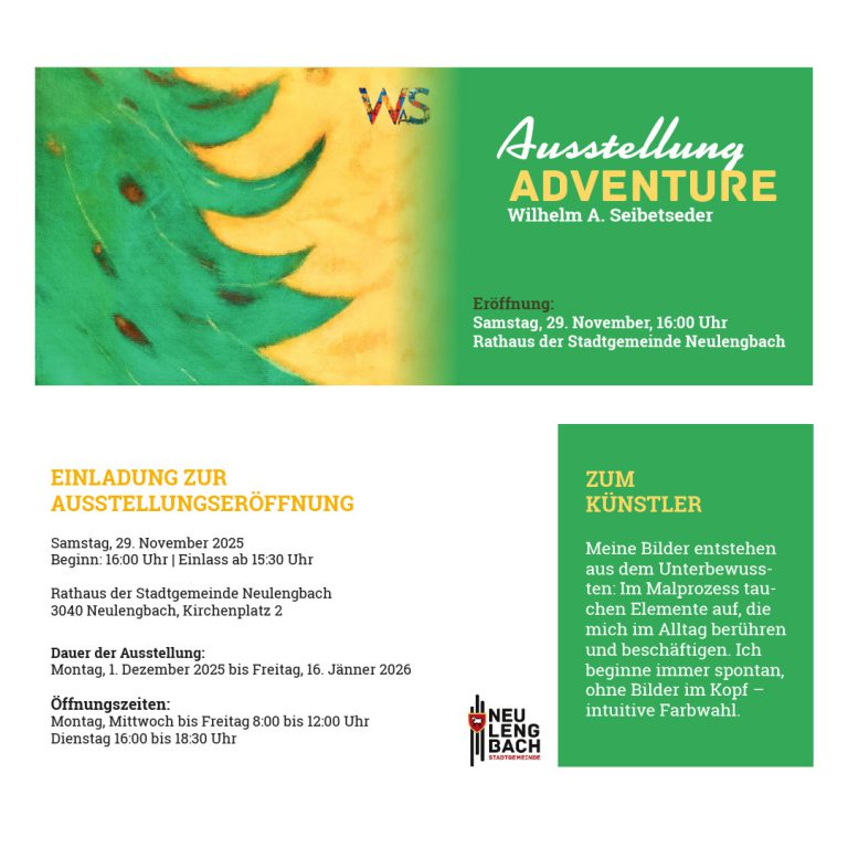 Ausstellungseröffnung in Neulengbach